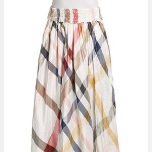 Rare Calypso St Barth Vanida Silk Maxi Skirt